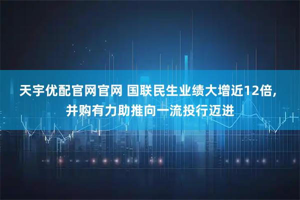 天宇优配官网官网 国联民生业绩大增近12倍, 并购有力助推向一流投行迈进