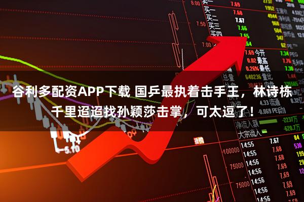 谷利多配资APP下载 国乒最执着击手王，林诗栋千里迢迢找孙颖莎击掌，可太逗了！