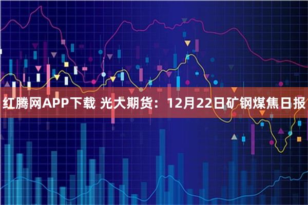红腾网APP下载 光大期货：12月22日矿钢煤焦日报
